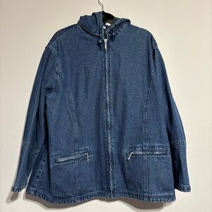 NorthStyle Hooded Denim Jacket